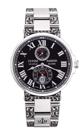 Часы Ulysse Nardin Maxi Marine Chronometer 43mm Custom 263-67-3/42 (35694)