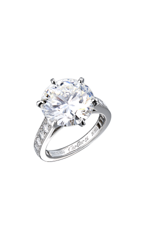 Кольцо Cartier SOLITAIRE 1895 RING 8,02 CT I/VVS2 (SIZE 55) (41217)