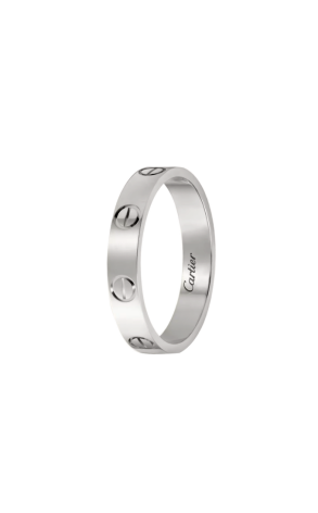 Кольцо Cartier Love wedding band white gold (SIZE 54) B4085154 (37513) №2