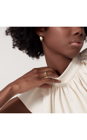 Серьги Cartier Love Classic Model Yellow Gold B8022500 (42248) №3