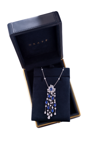 Колье GRAFF Waterfall Necklace on a Diamond Chain GN (35737) №6