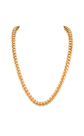 Колье  11,50 ct Round Diamonds Yellow Gold Necklace (40723) №2