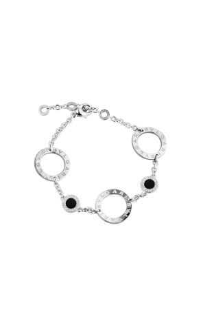 Браслет Bvlgari Revamping Onyx White Gold (37295)