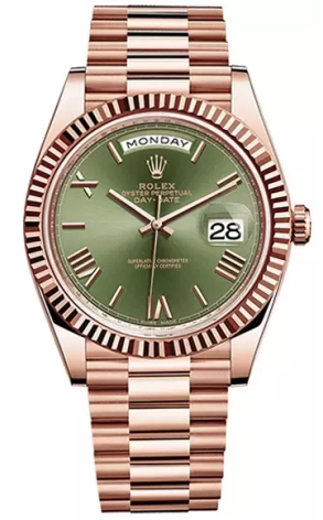 Часы Rolex DAY-DATE 40 MM EVEROSE GOLD 228235 (37839)