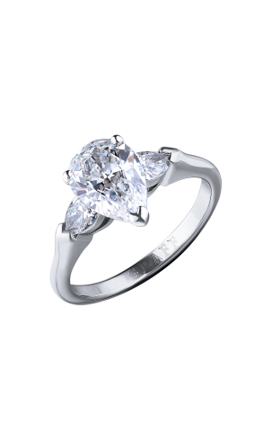 Кольцо GRAFF 1,50 ct D/VVS1 Pearchape Ring GR15944 (16789)