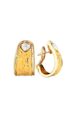 Серьги Carrera y Carrera Angelitos Ronda Yellow Gold & Diamonds (40287)