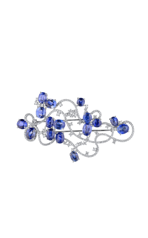 Брошь RalfDiamonds Sapphire 28.1 ct Brooch (36154) №2