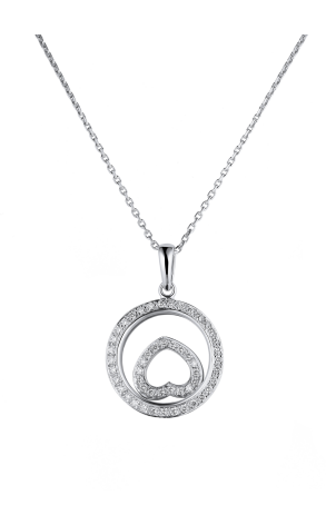 Подвеска  в стиле Chopard Happy Diamonds Heart (37443)