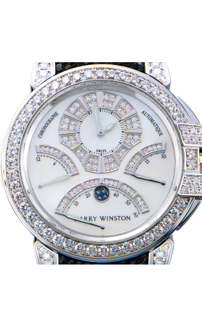 Часы Harry Winston Ocean Triple Retrograde Chronograph 400-MCRA44W (43237) №2