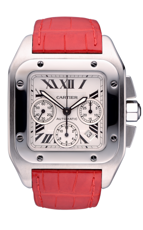 Часы Cartier Santos 100 Xl Chronograph 2740 (36614)