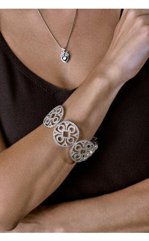 Браслет  10,20 ct Round Cut Diamonds & White Gold (42833) №3