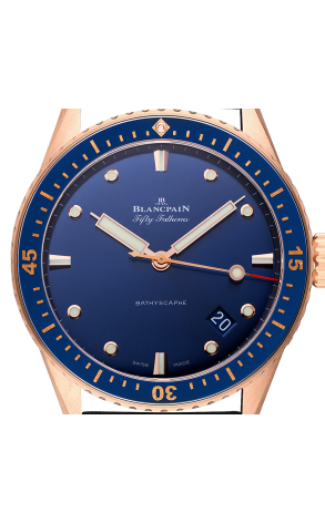 Часы Blancpain Fifty Fathoms Bathyscaphe 5000-36S30-B52 A (37257) №2