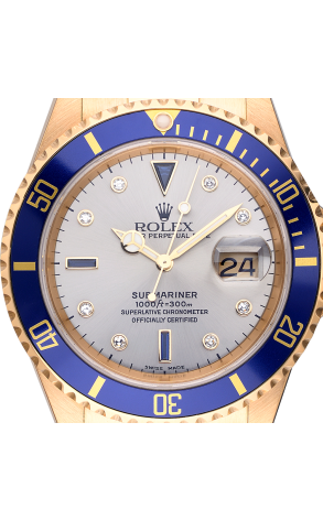 Часы Rolex Submariner Date YG 16618 (36288) №2