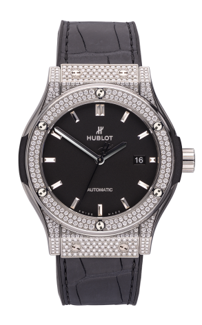 Часы Hublot Classic Fusion Titanium Pavé 542.NX.1171.LR.1704 (36131)