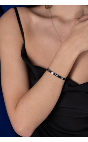 Браслет Cartier LOVE WHITE GOLD, AQUAMARINES, SAPPHIRES, SPINELS, AMETHYSTS B6036317 (37398) №3