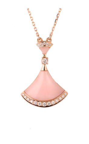 Подвеска Bvlgari Divas’ Dream Pink Opal Rose gold 354340 (36644) №2