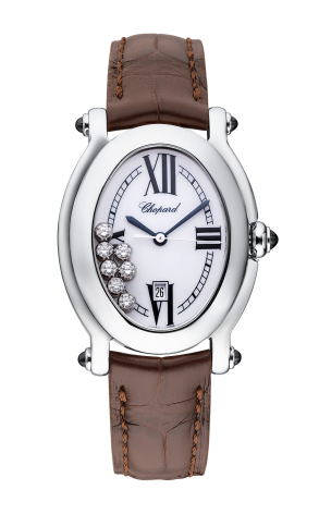 Часы Chopard Happy Oval 7 Floating Diamonds 278937 (38296)