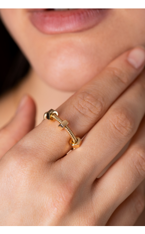 Кольцо Cartier Écrou de Yellow Gold CRB4227256 (36192) №2