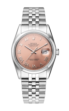 Часы Rolex Datejust 36 mm Salmon Roman Dial Jubilee 16200 (36936)