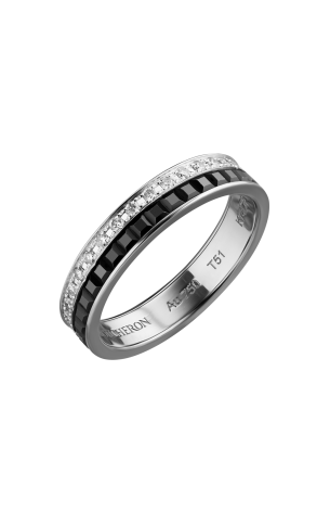 Кольцо Boucheron Quatre Black Edition Wedding Band JAL00227 (37291)