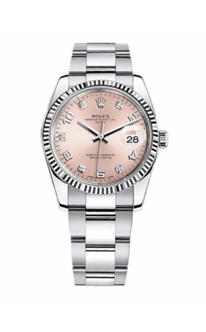 Часы Rolex Oyster Date 34 мм Steel and White Gold 115234 (40330)