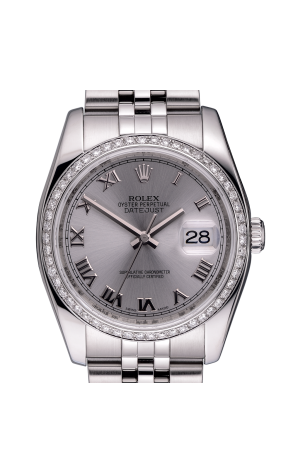 Часы Rolex Datejust 36mm Silver Roman Dial 116200 116200 (35753) №2