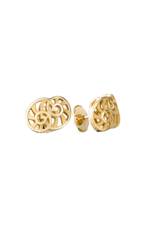 Пусеты Carrera y Carrera Actea Collection in Yellow Gold DA12353 01 (43529)