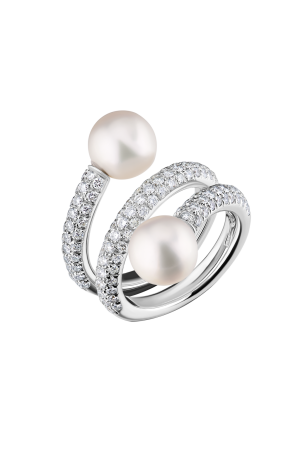 Кольцо Mikimoto Classic Akoya 8.5 mm Pearl Ring (35920)