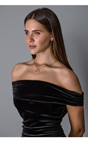 Подвеска Tiffany & Co Elsa Peretti® Open Heart 22 mm Yellow Gold (42260) №3