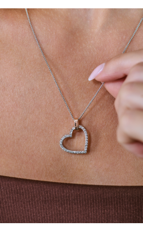 Подвеска Damiani Cuore Heart Diamonds 20022992 (40220) №2
