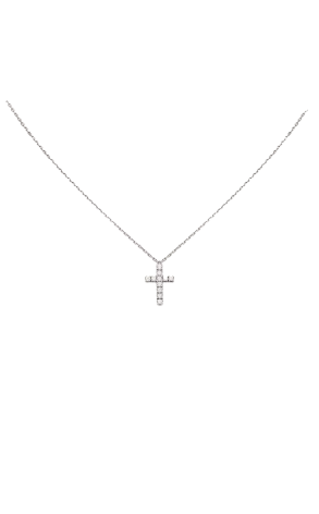 Крест Cartier Symbol Cross White Gold Diamond CRB7221700 (39995)