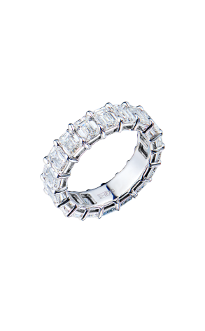 Кольцо GIA 5,47 ct D-F/SI1 Emerald Cut Diamonds (41457)