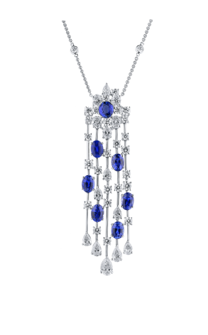 Колье GRAFF Waterfall Necklace on a Diamond Chain GN (35737)