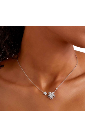 Подвеска GRAFF Wild Flower Double Diamond Pendant RGP790 (42919) №3