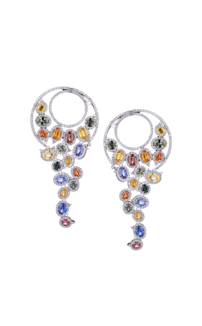 Серьги Jacob & Co Cascata Collection Diamond Earrings 91432681 (36163)