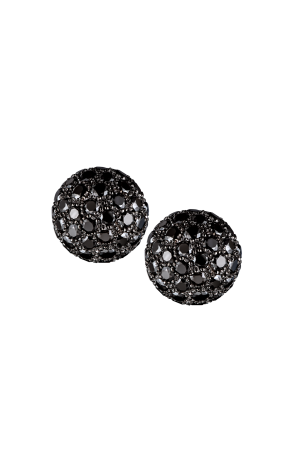 Серьги De grisogono Boule Collection Black Diamonds 13002/04 (36917)