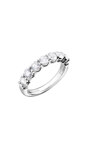 Кольцо Tiffany & Co Forever Band Ring in Platinum with a Half-circle of Diamonds, 3.5 mm 60004160 (40843)