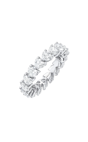 Кольцо GRAFF Heart Shape Diamond Wedding Band RGET004 (41376)