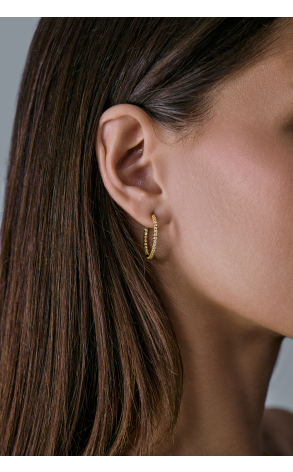 Серьги Tiffany & Co Metro Hoop Earrings Medium (41875) №2
