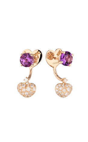 Серьги Casato Back to Origin Diamonds & Amethyst ORX932BT/AME (38470)