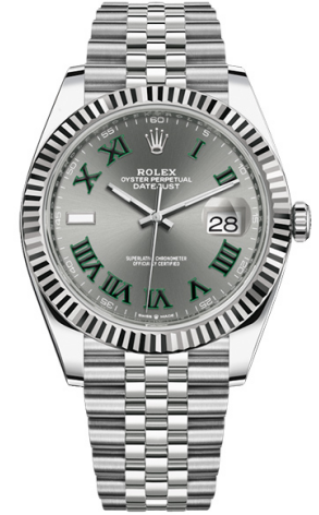 Часы Rolex Datejust Oystersteel and white gold 41 mm 126334-0022 (35901)