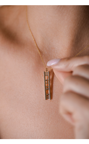 Подвеска Tiffany & Co Atlas Open Bar Yellow Gold (37993) №4