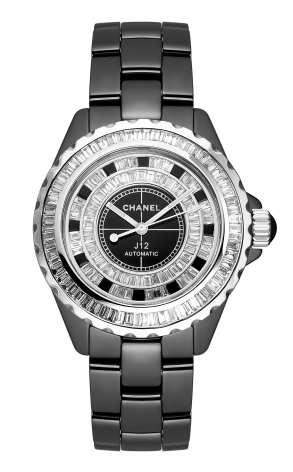 Часы Chanel J12 Automatic Ceramic Diamonds J12 (37012)