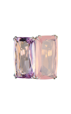 Кольцо H.Stern Cobblestone Amethyst & Quartz (41835) №2