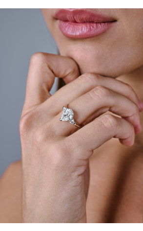 Кольцо GRAFF 1,50 ct D/VVS1 Pearchape Ring GR15944 (16789) №5