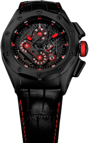 Часы Cvstos Challenge Black Steel R50 (43698)