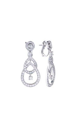 Серьги Boucheron Ava White Gold & 2.50 ct Diamonds JCO00523 (42558)