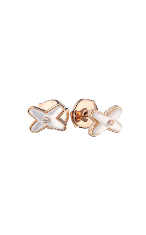Серьги Chaumet Jeux de Liens mother-of-pear small model 083469 (37843)