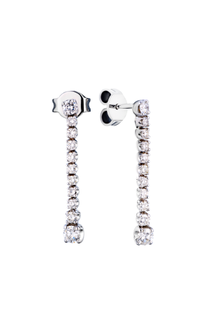 Серьги H.Stern 1,20 ct F-H/VS Round Cut Diamonds & White Gold (40997)