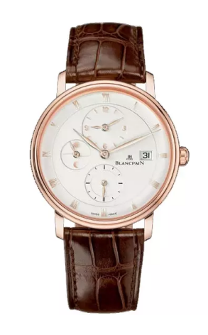 Часы Blancpain Villeret Double Time Zone 6260-3642-55 (43066)